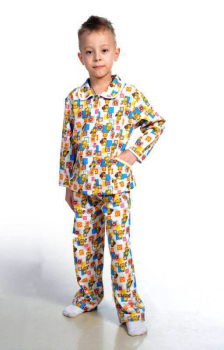 _Пижама для мальчика, модель 307, фланель